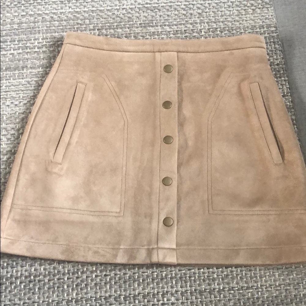 Suade skirt